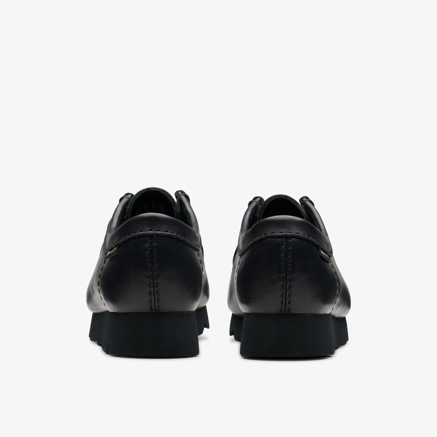 Sandalias De La Marca Clarks  Para Mujer Modelo Wallabee.Gtx Blk/Black Lea En Color Negro