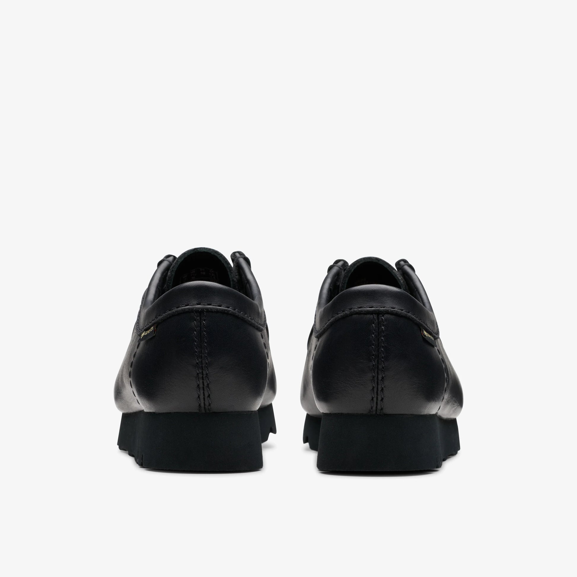 Sandalias De La Marca Clarks  Para Mujer Modelo Wallabee.Gtx Blk/Black Lea En Color Negro