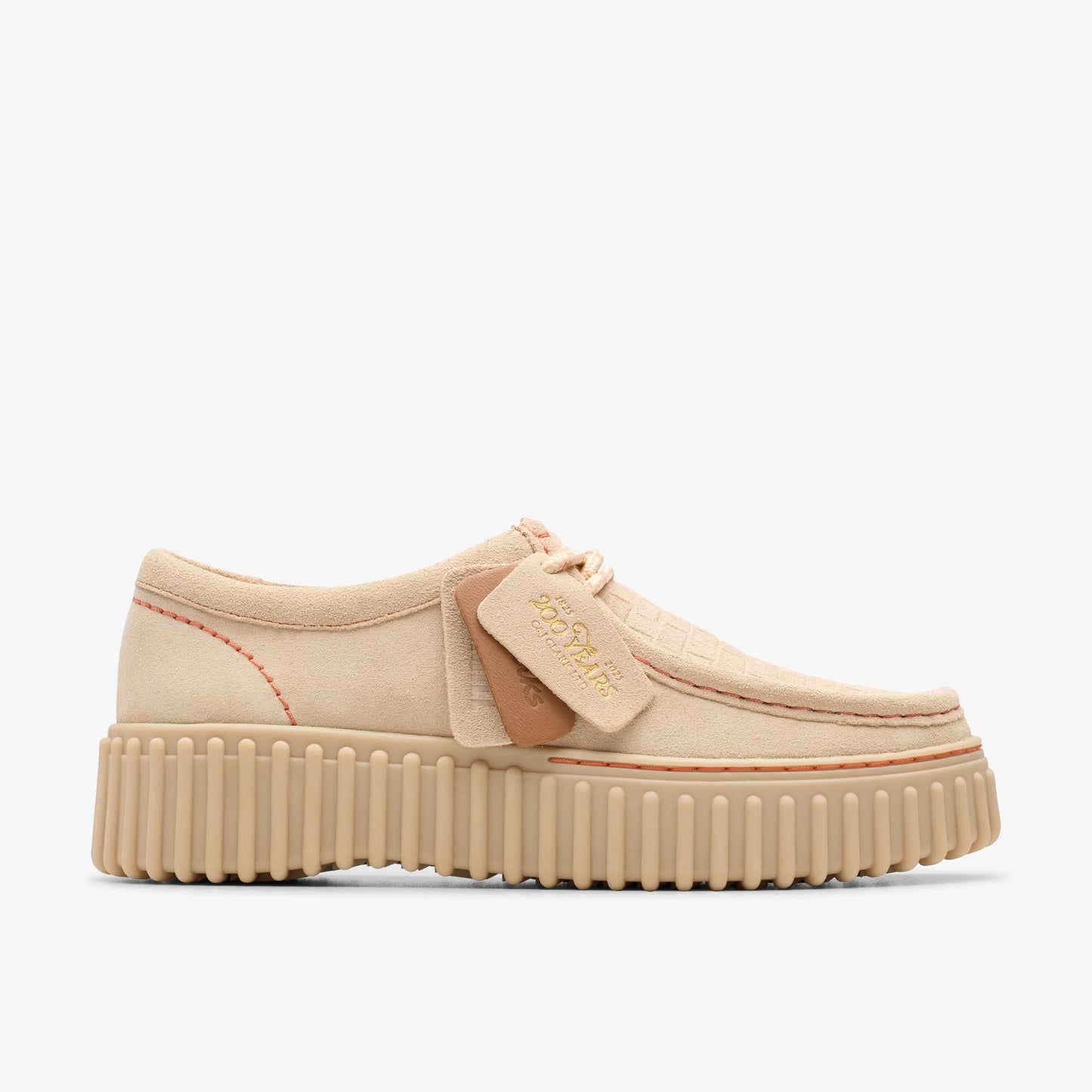 Zapatos Casual De La Marca Clarks  Para Mujer Modelo Torhill Bee Ecru Suede En Color Beige