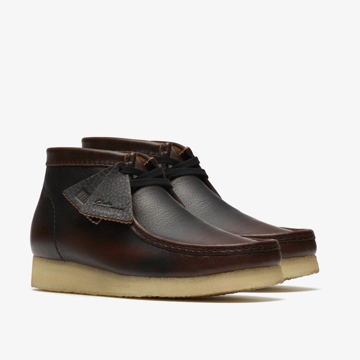 Botas De La Marca Clarks Para Hombre Modelo Wallabee Boot Dark Tan Combi En Color Marrón