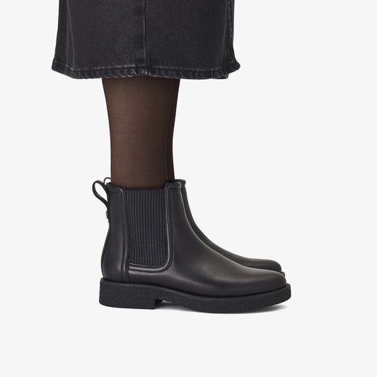 Botas De La Marca Clarks  Para Mujer Modelo Nella Top Black Leather En Color Negro