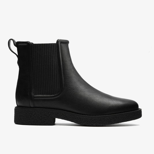 Botas De La Marca Clarks  Para Mujer Modelo Nella Top Black Leather En Color Negro