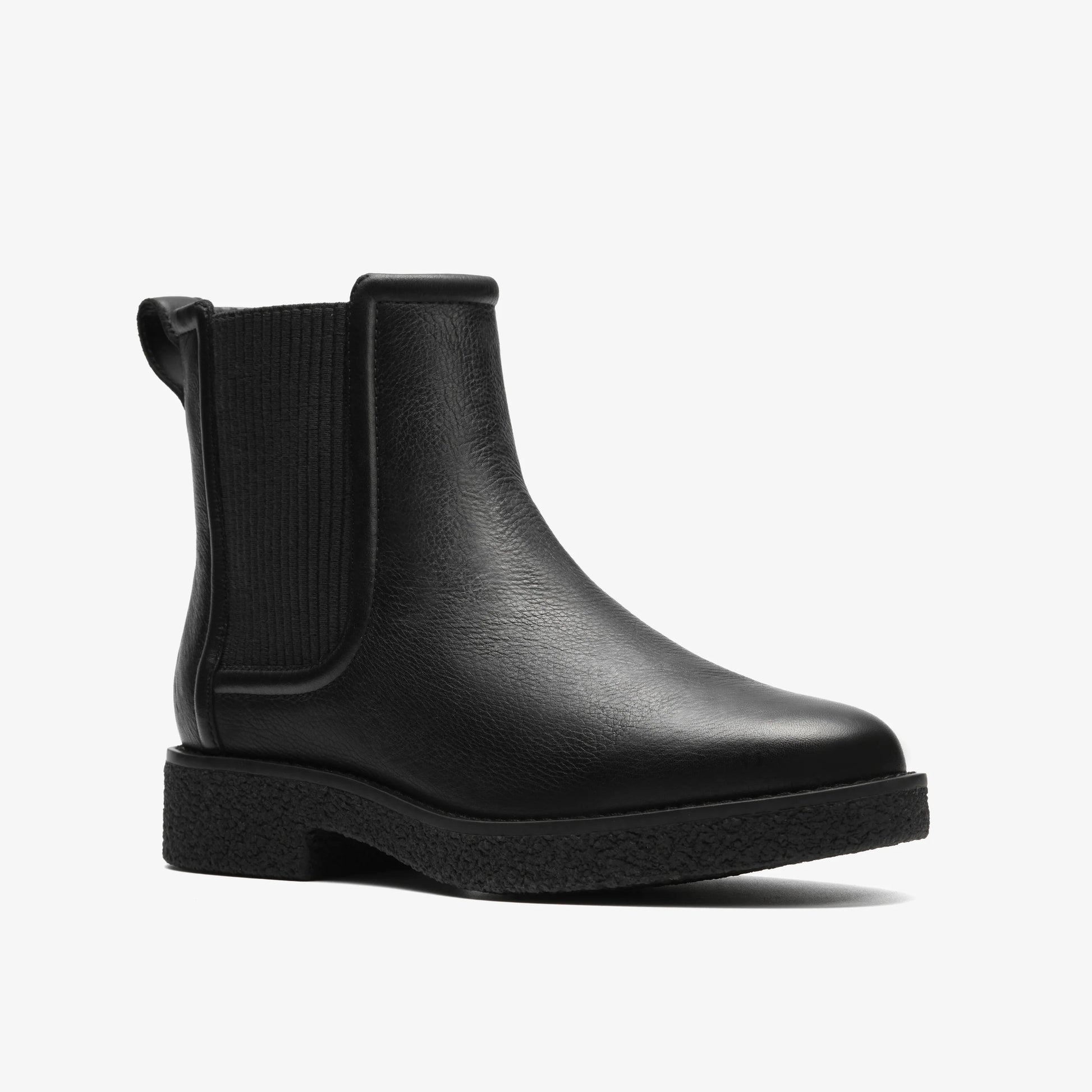 Botas De La Marca Clarks  Para Mujer Modelo Nella Top Black Leather En Color Negro