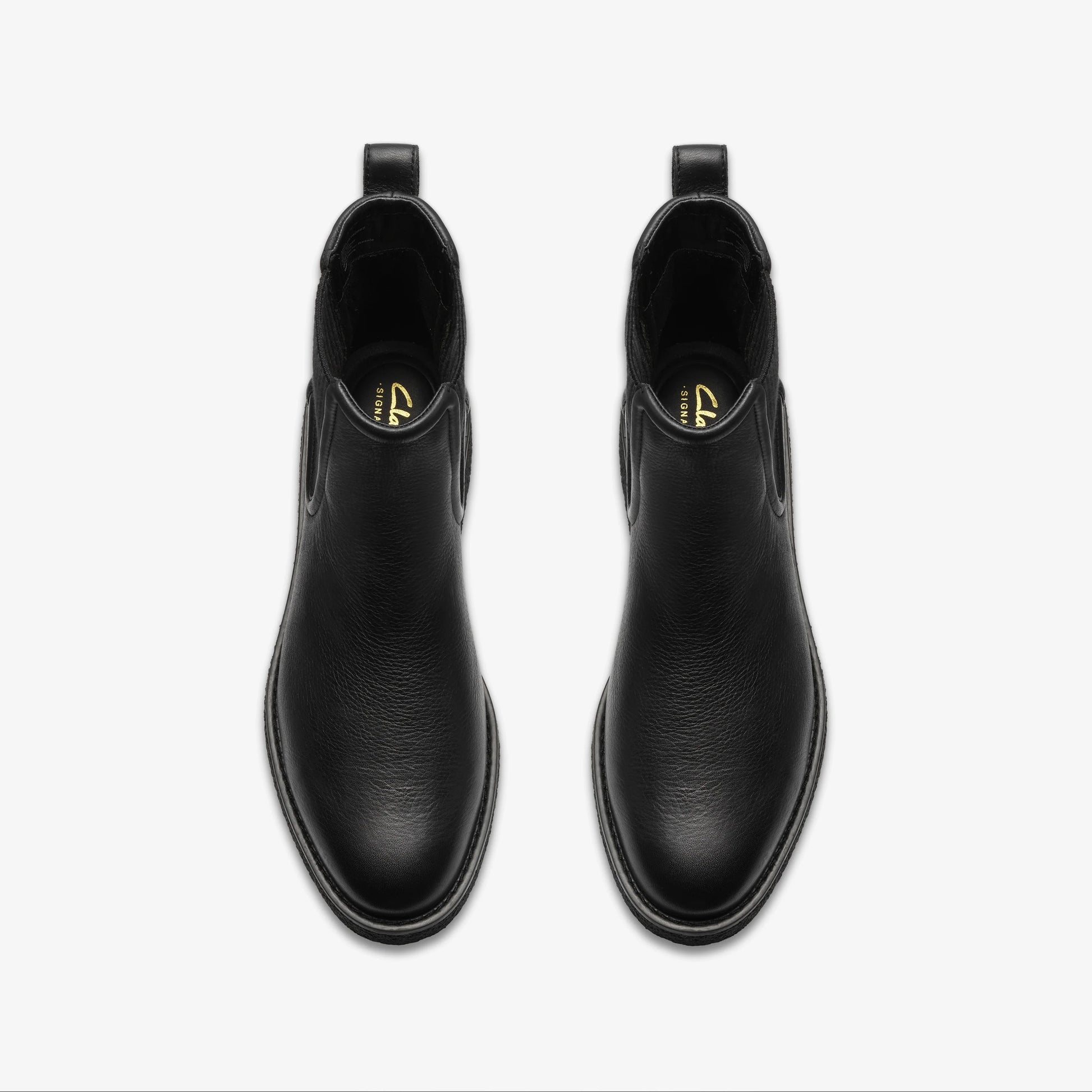 Botas De La Marca Clarks  Para Mujer Modelo Nella Top Black Leather En Color Negro