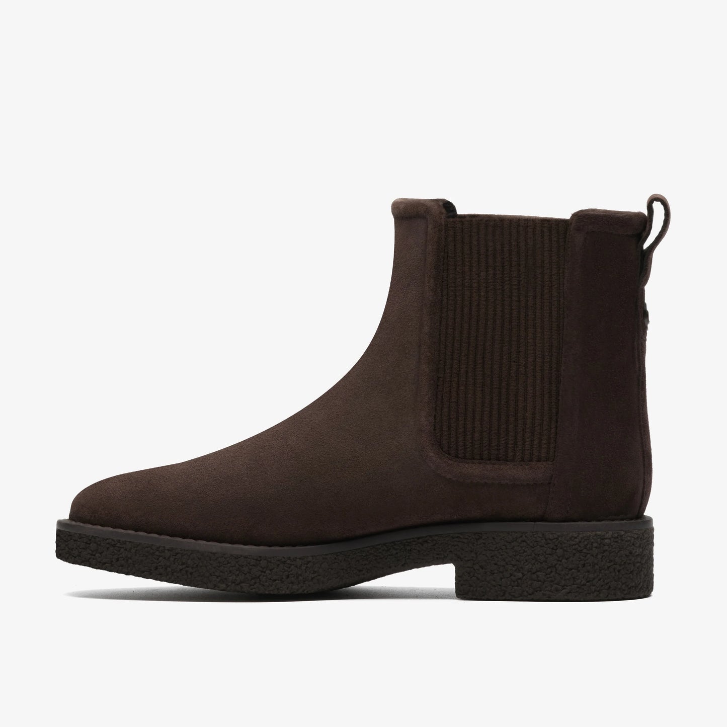 Botas De La Marca Clarks  Para Mujer Modelo Nella Top Dark Brown Suede En Color Marrón