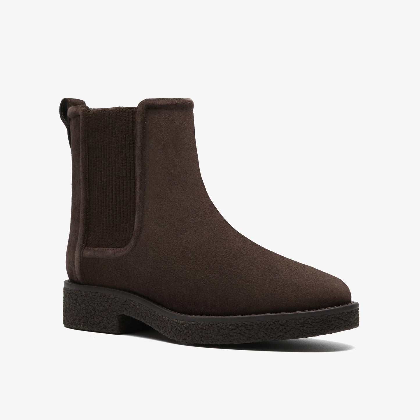 Botas De La Marca Clarks  Para Mujer Modelo Nella Top Dark Brown Suede En Color Marrón