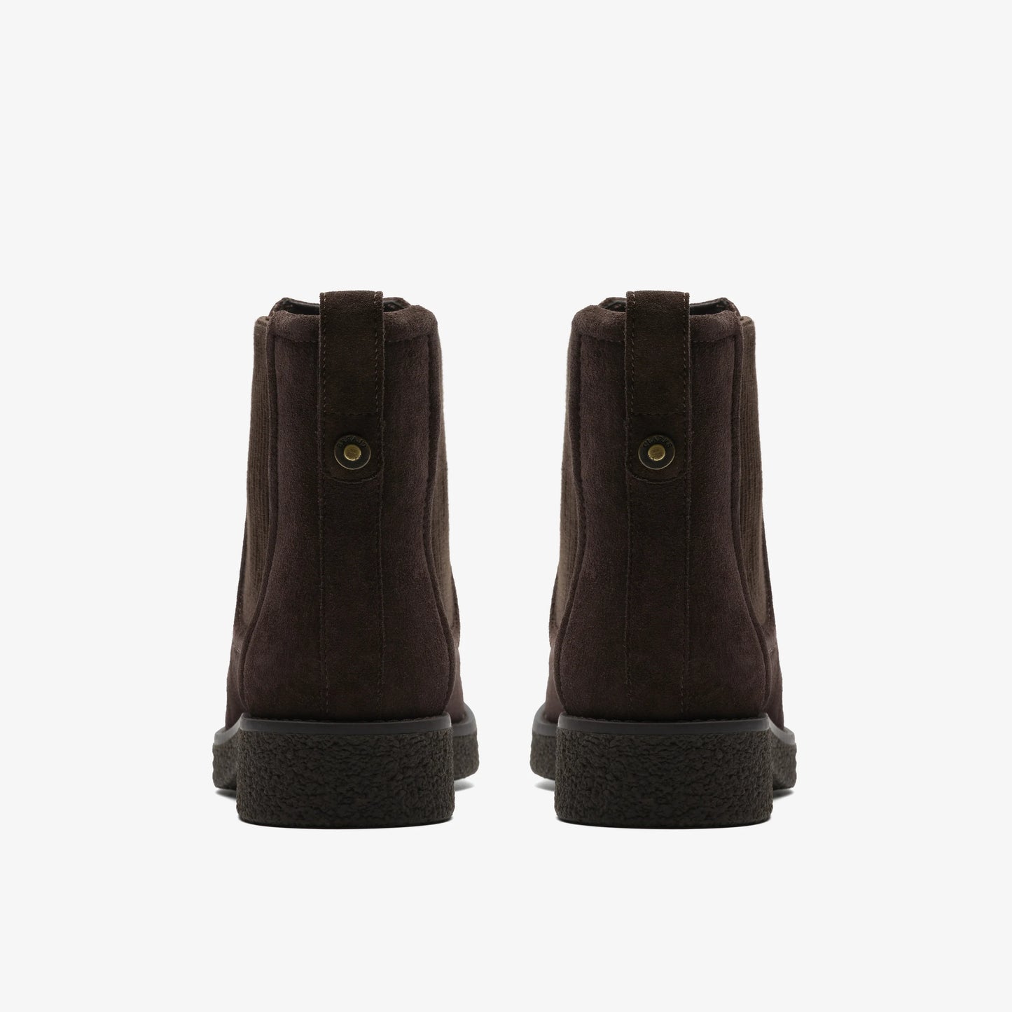 Botas De La Marca Clarks  Para Mujer Modelo Nella Top Dark Brown Suede En Color Marrón