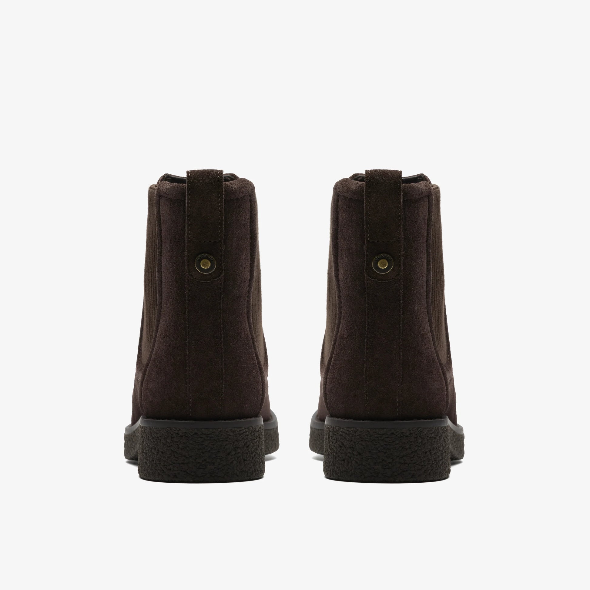 Botas De La Marca Clarks  Para Mujer Modelo Nella Top Dark Brown Suede En Color Marrón