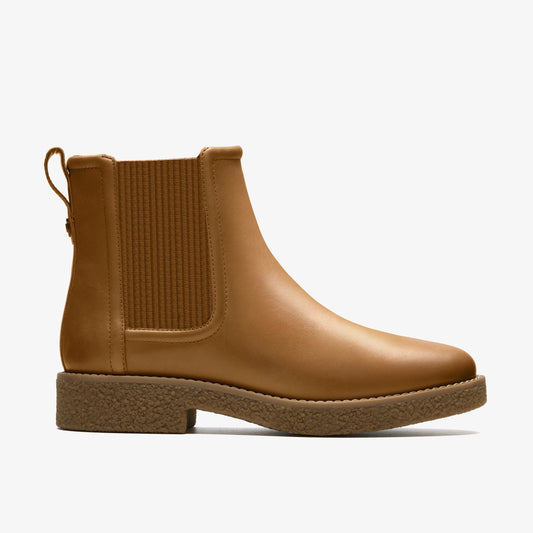 Botas De La Marca Clarks  Para Mujer Modelo Nella Top Tan Leather En Color Marrón