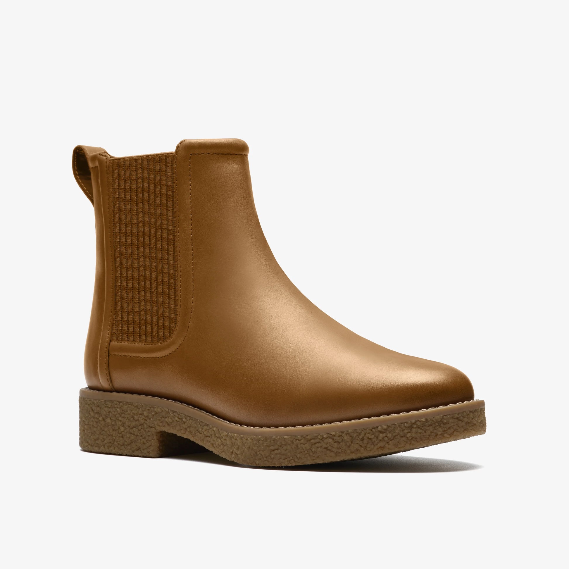 Botas De La Marca Clarks  Para Mujer Modelo Nella Top Tan Leather En Color Marrón