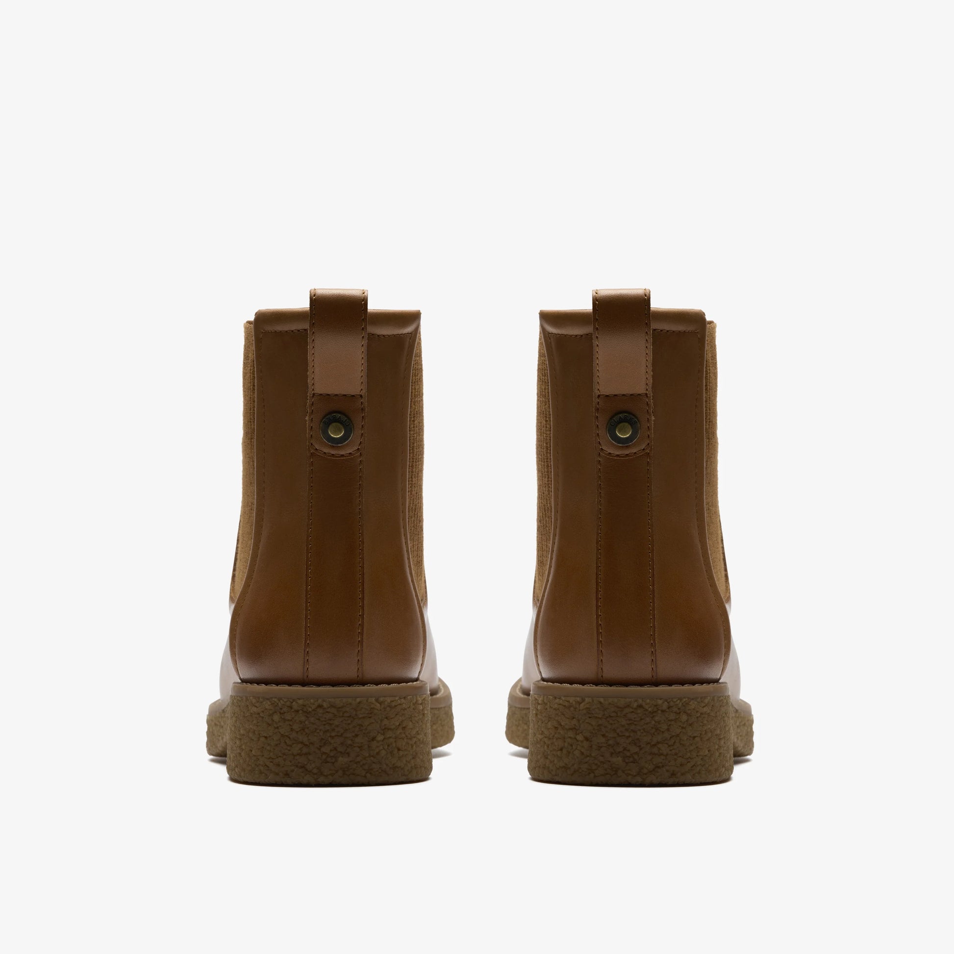 Botas De La Marca Clarks  Para Mujer Modelo Nella Top Tan Leather En Color Marrón