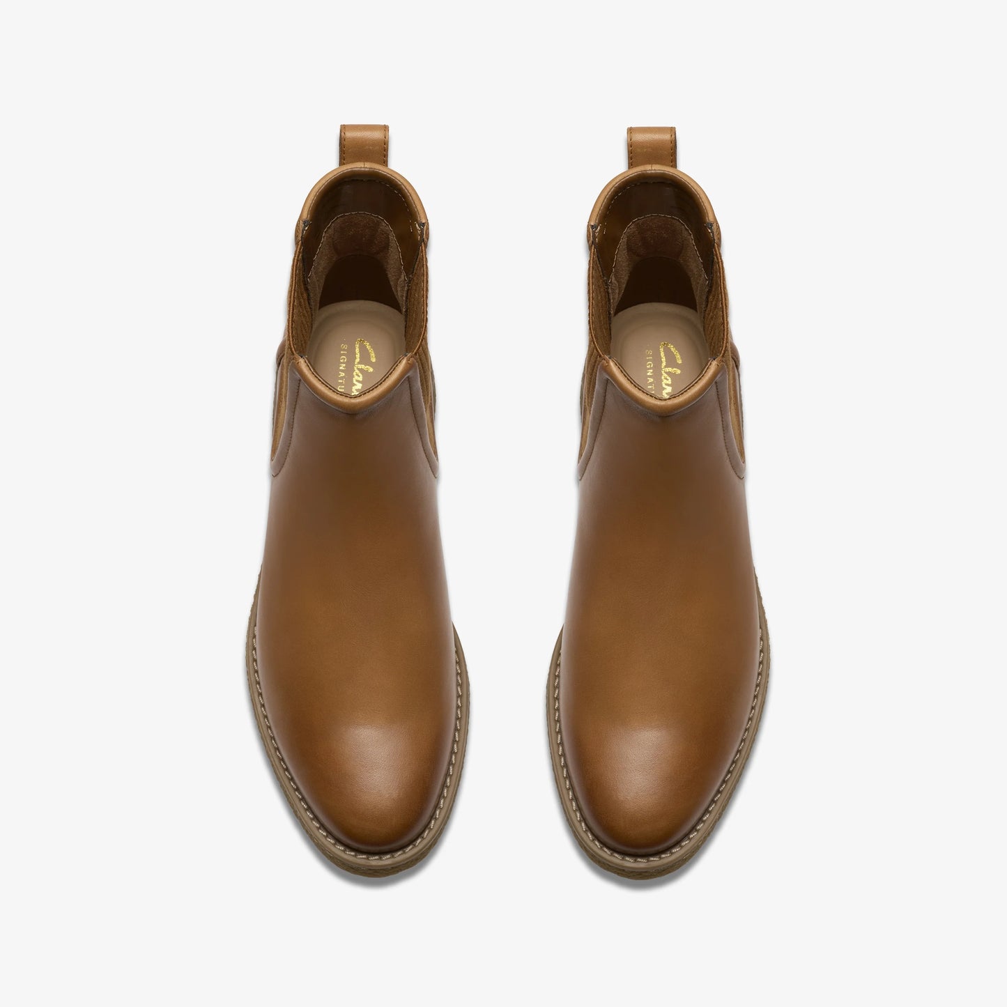 Botas De La Marca Clarks  Para Mujer Modelo Nella Top Tan Leather En Color Marrón