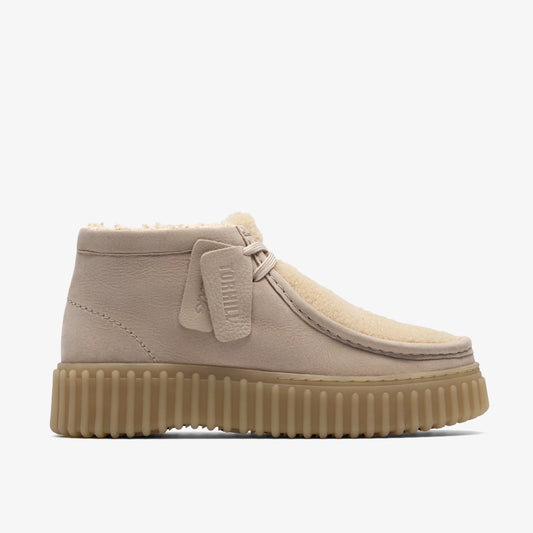 Botas De La Marca Clarks  Para Mujer Modelo Torhill Moss Sand Wlined En Color Beige