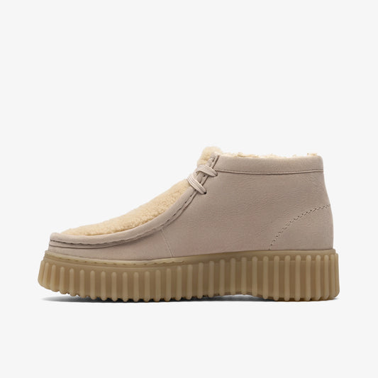 Botas De La Marca Clarks  Para Mujer Modelo Torhill Moss Sand Wlined En Color Beige
