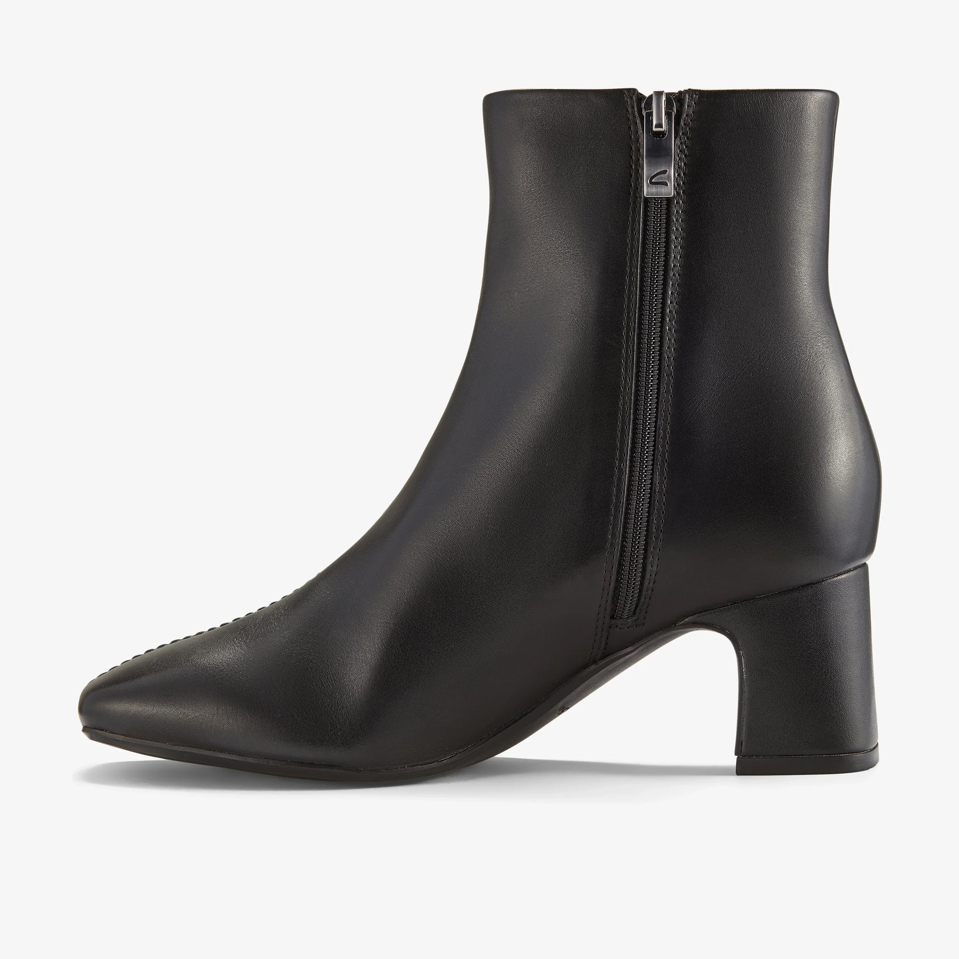 Botas De La Marca Clarks  Para Mujer Modelo Fernie Zip Black Leather En Color Negro