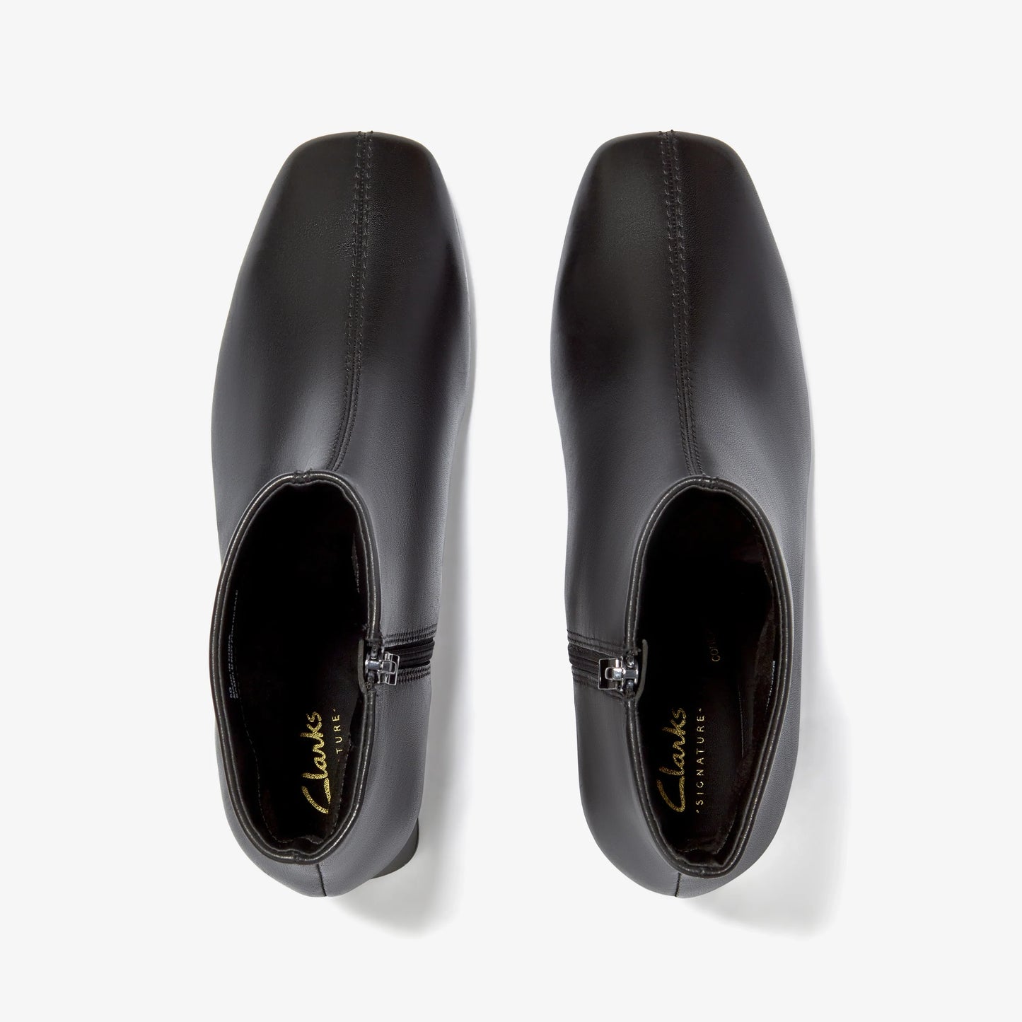 Botas De La Marca Clarks  Para Mujer Modelo Fernie Zip Black Leather En Color Negro