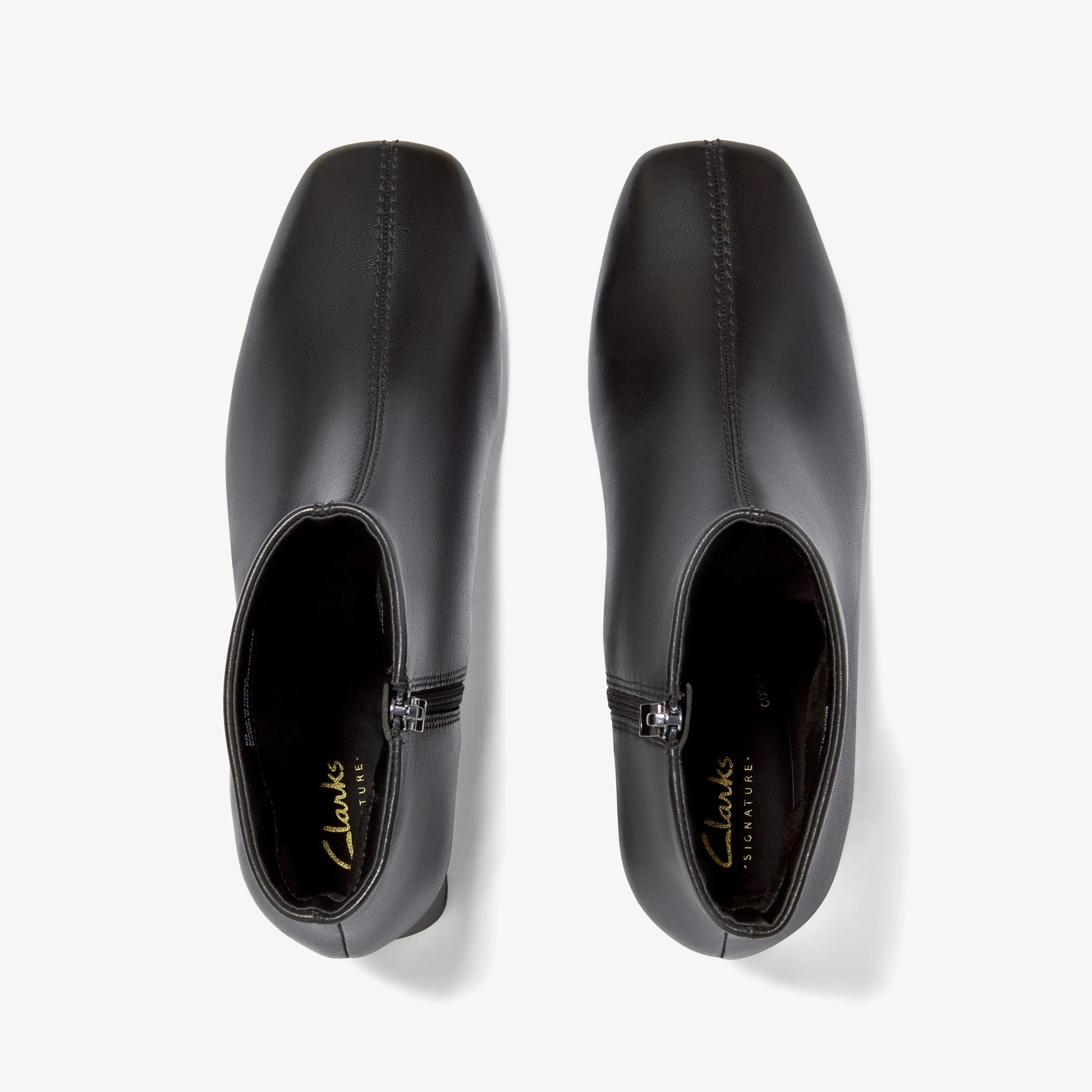 Botas De La Marca Clarks  Para Mujer Modelo Fernie Zip Black Leather En Color Negro