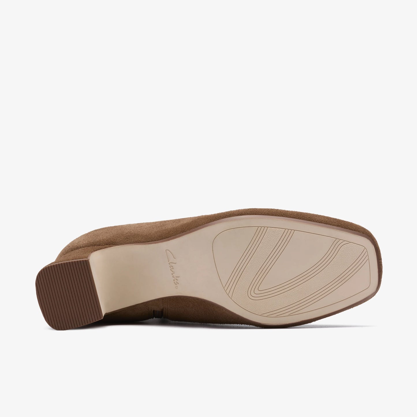 Botas De La Marca Clarks  Para Mujer Modelo Fernie Zip Walnut Suede En Color Marrón