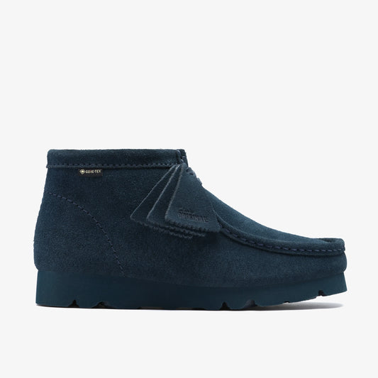 Botas De La Marca Clarks  Para Mujer Modelo Wallabeebt.Gtx Dark Teal Sde En Color Azul