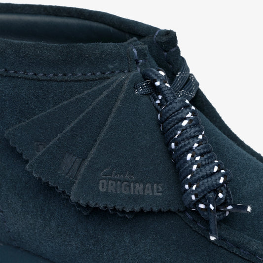 Botas De La Marca Clarks  Para Mujer Modelo Wallabeebt.Gtx Dark Teal Sde En Color Azul