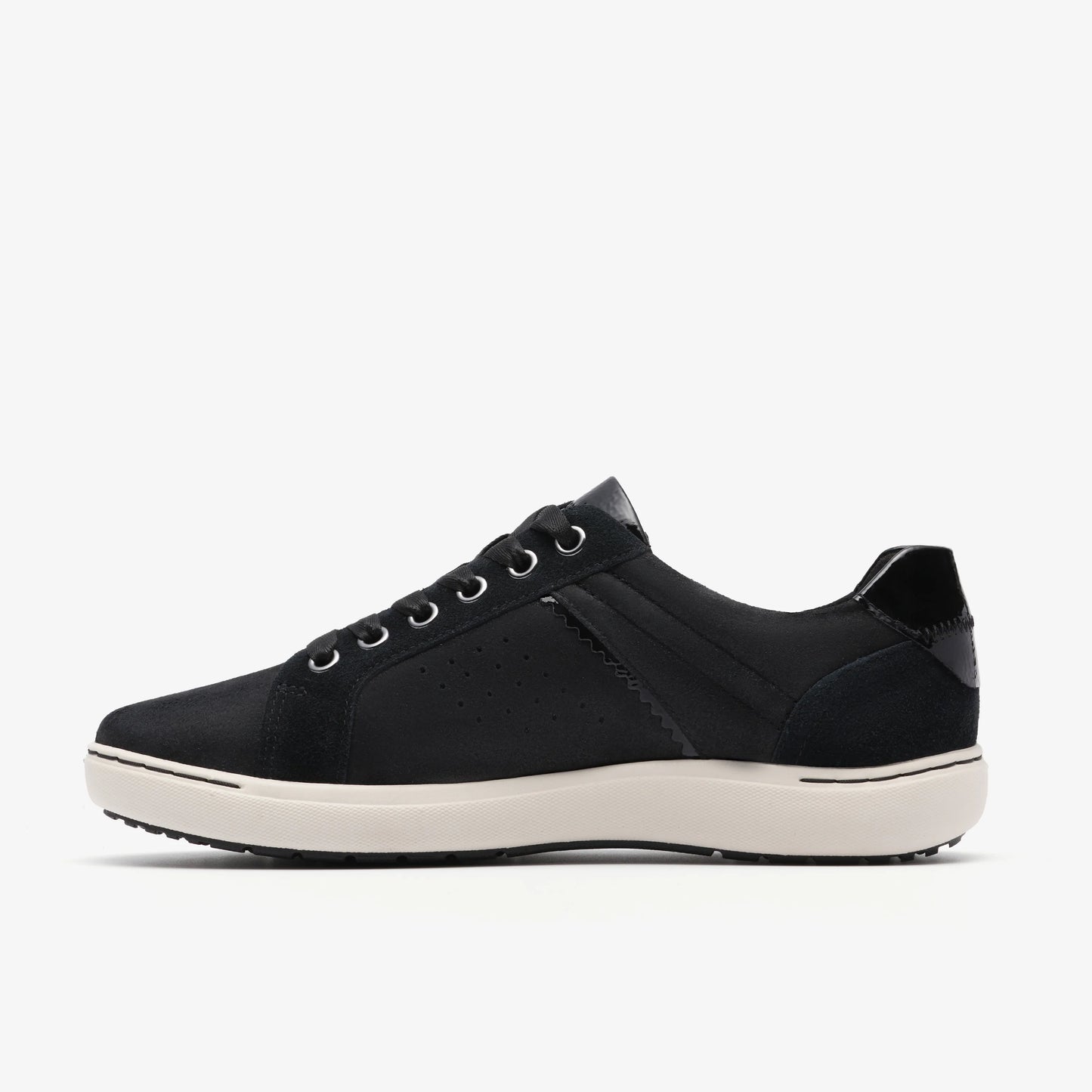 Zapatos Casual De La Marca Clarks  Para Mujer Modelo Nalle Zen Black Interest En Color Negro