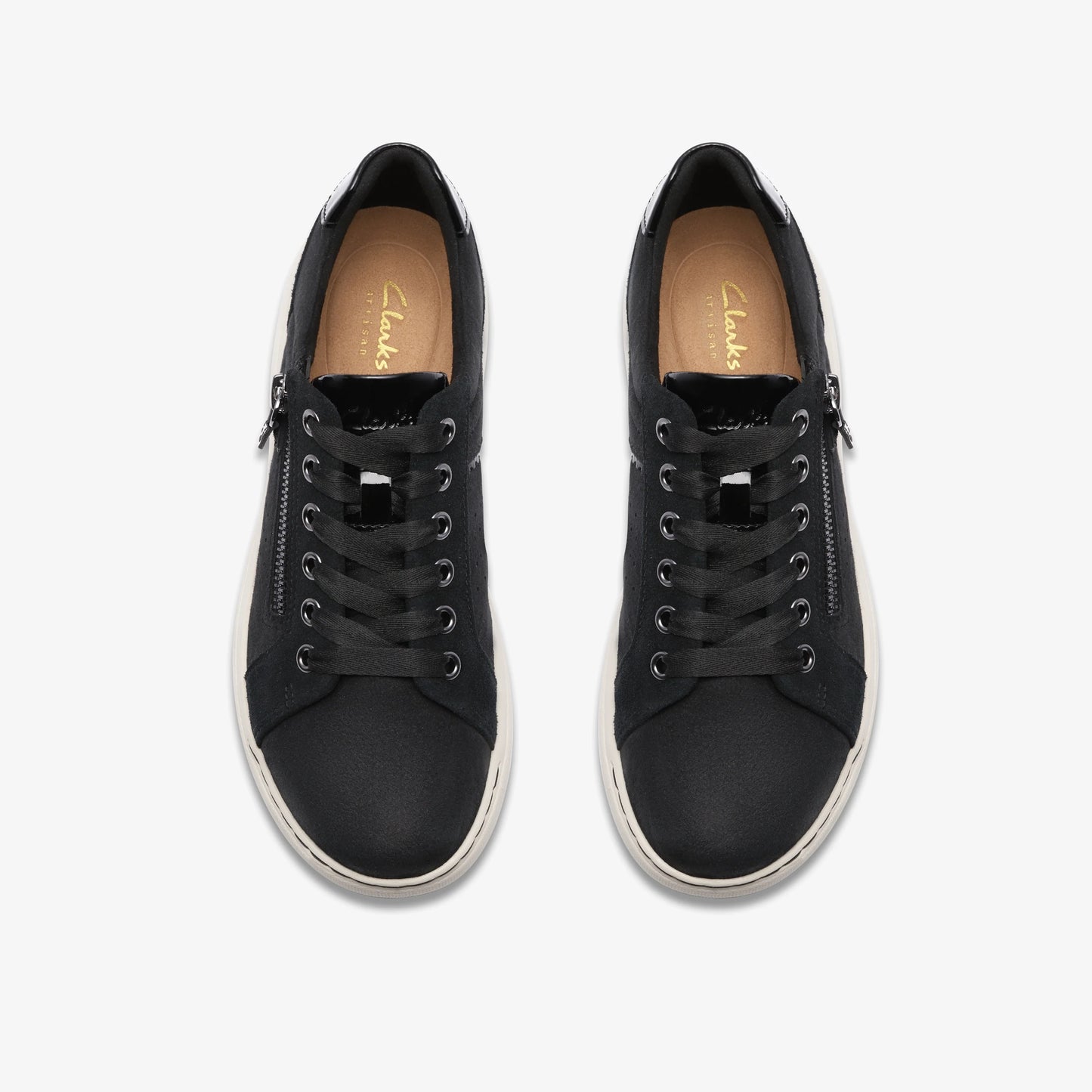 Zapatos Casual De La Marca Clarks  Para Mujer Modelo Nalle Zen Black Interest En Color Negro