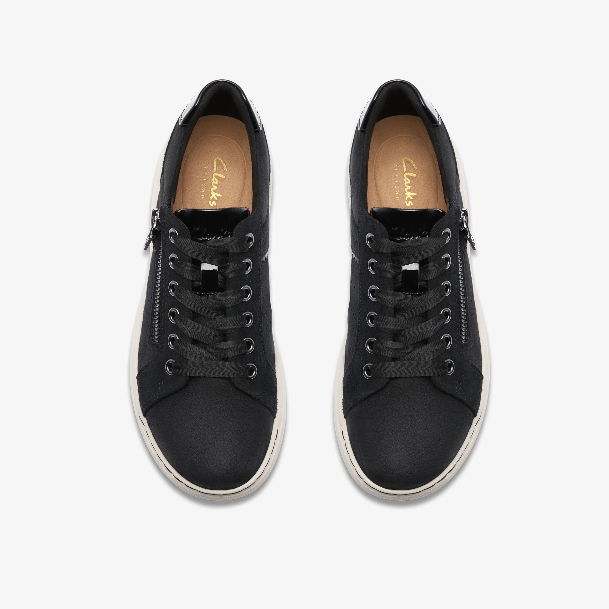 Zapatos Casual De La Marca Clarks  Para Mujer Modelo Nalle Zen Black Interest En Color Negro