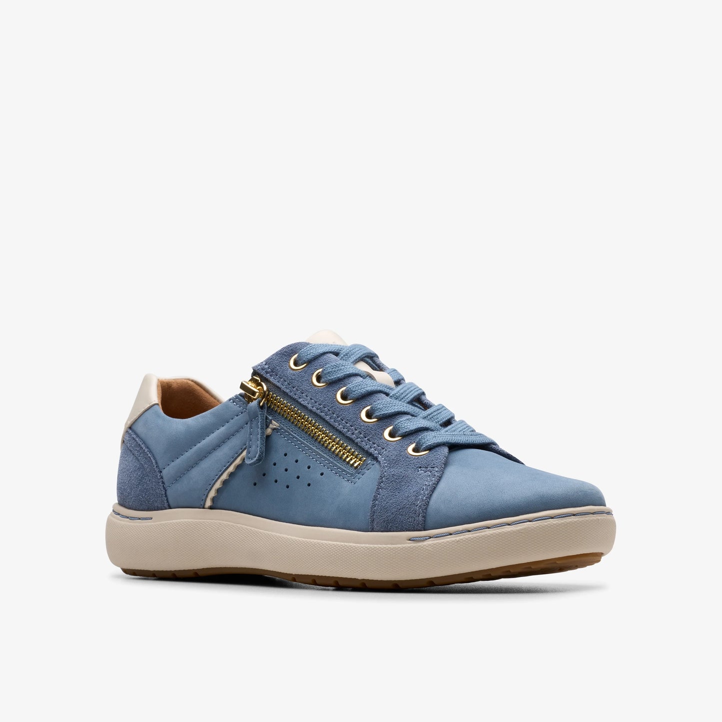 Zapatos Casual De La Marca Clarks  Para Mujer Modelo Nalle Zen Blue Combi En Color Azul