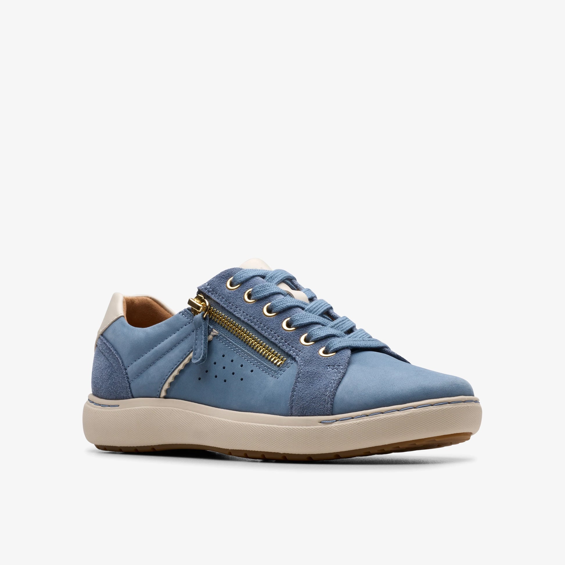 Zapatos Casual De La Marca Clarks  Para Mujer Modelo Nalle Zen Blue Combi En Color Azul