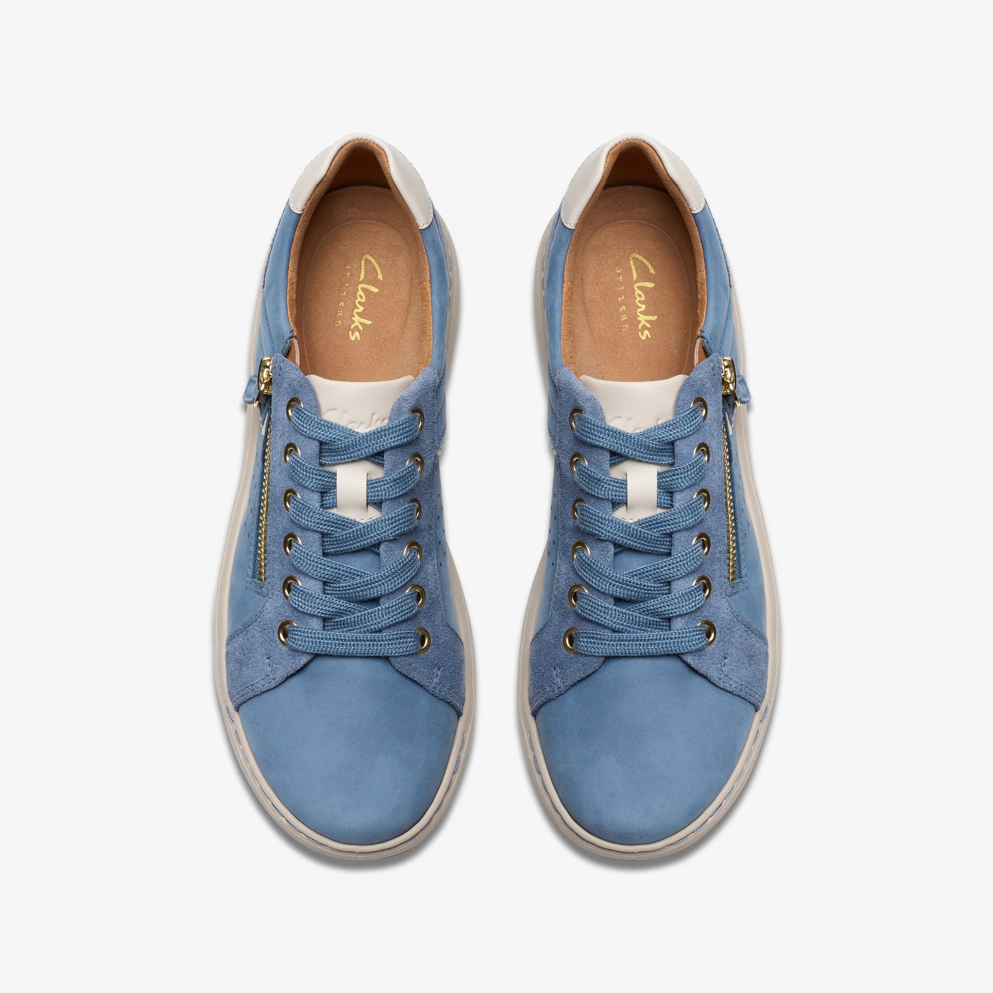 Zapatos Casual De La Marca Clarks  Para Mujer Modelo Nalle Zen Blue Combi En Color Azul