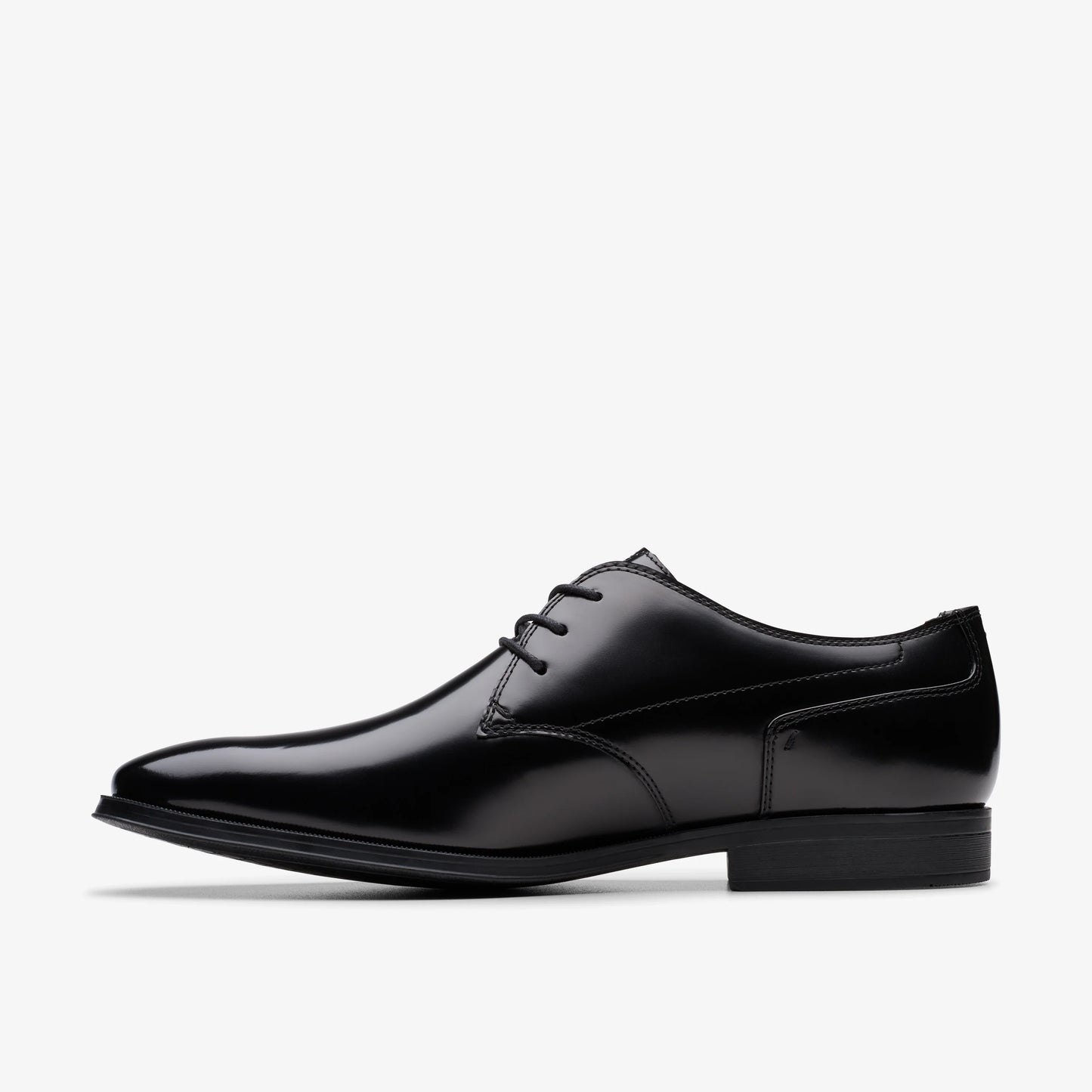 Zapatos De Vestir De La Marca Clarks Para Hombre Modelo Paulton Lace Blk Hishine Lea En Color Negro