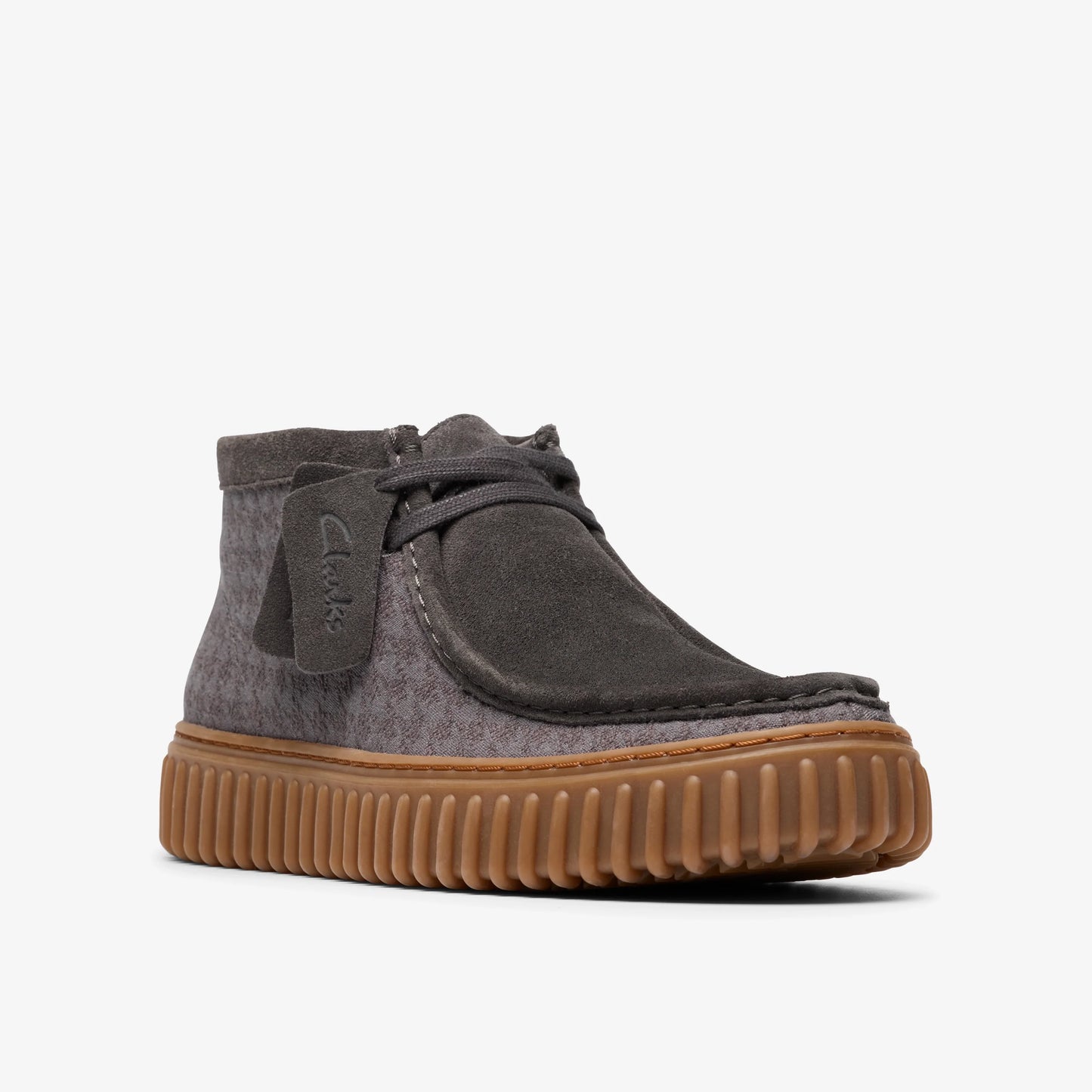 Botas De La Marca Clarks Para Hombre Modelo Torhill Hi Grey Combi En Color Gris