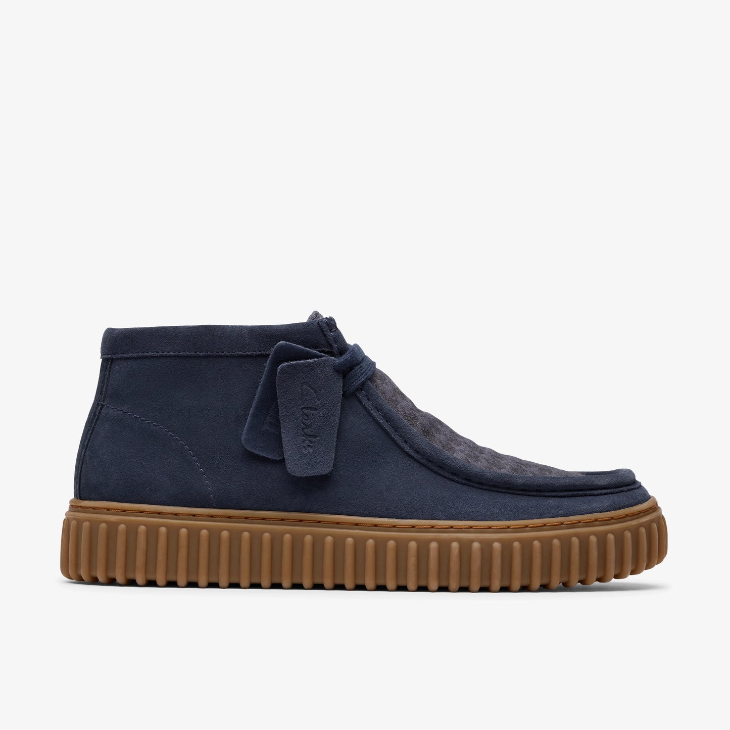 Botas De La Marca Clarks Para Hombre Modelo Torhill Hi Navy Combi En Color Azul