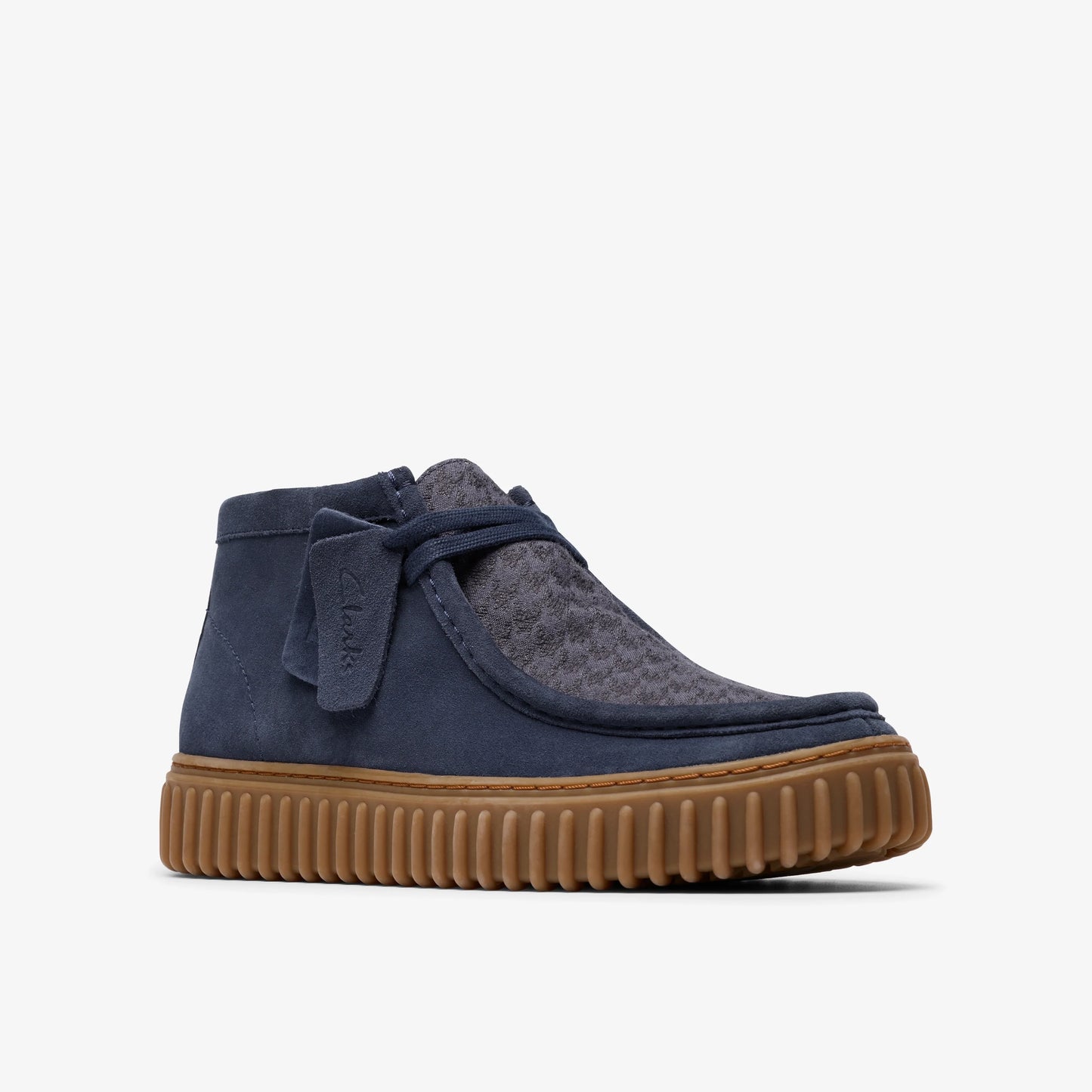 Botas De La Marca Clarks Para Hombre Modelo Torhill Hi Navy Combi En Color Azul