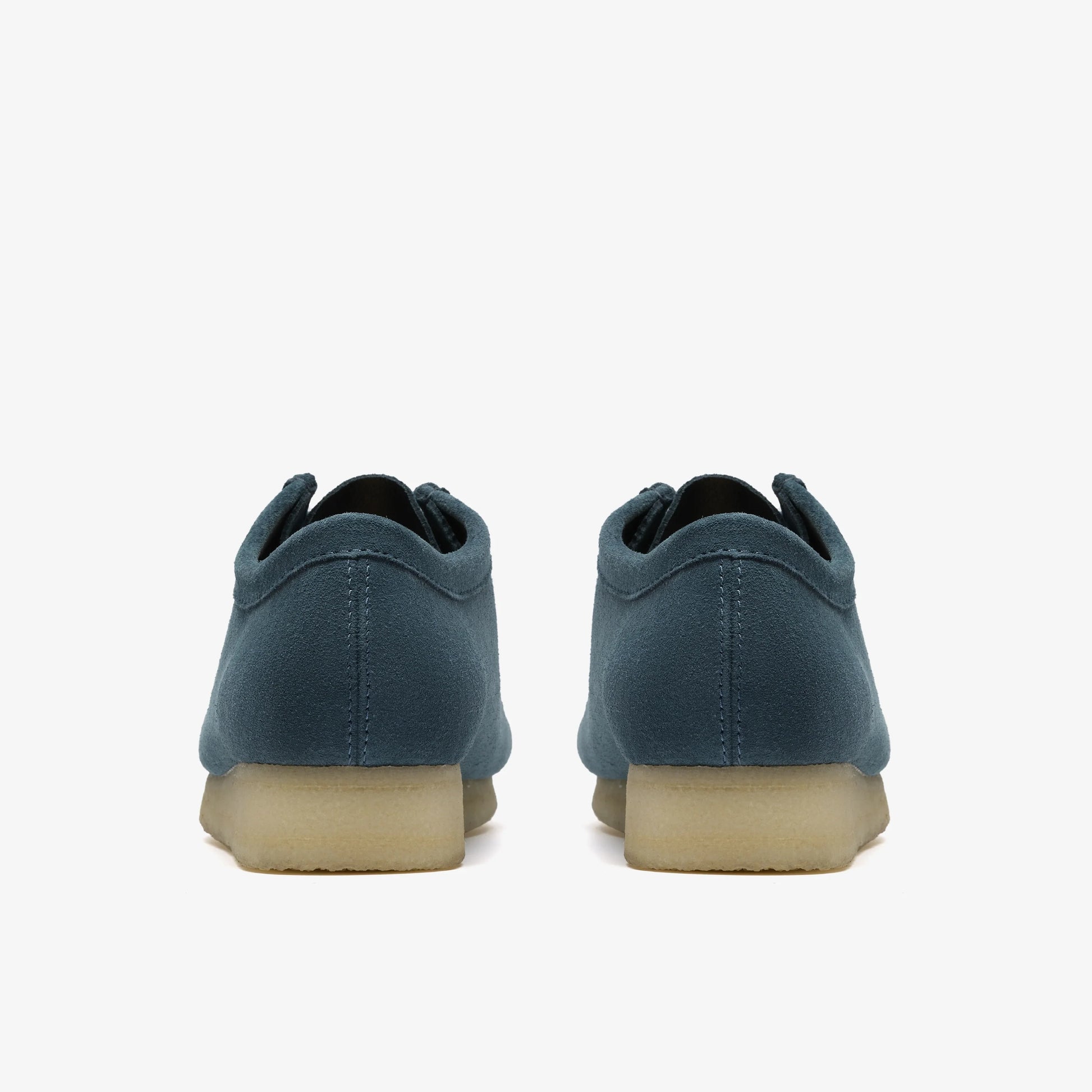 Zapatos Casual De La Marca Clarks  Para Hombre Modelo Wallabee Mid Blue Suede En Color Azul