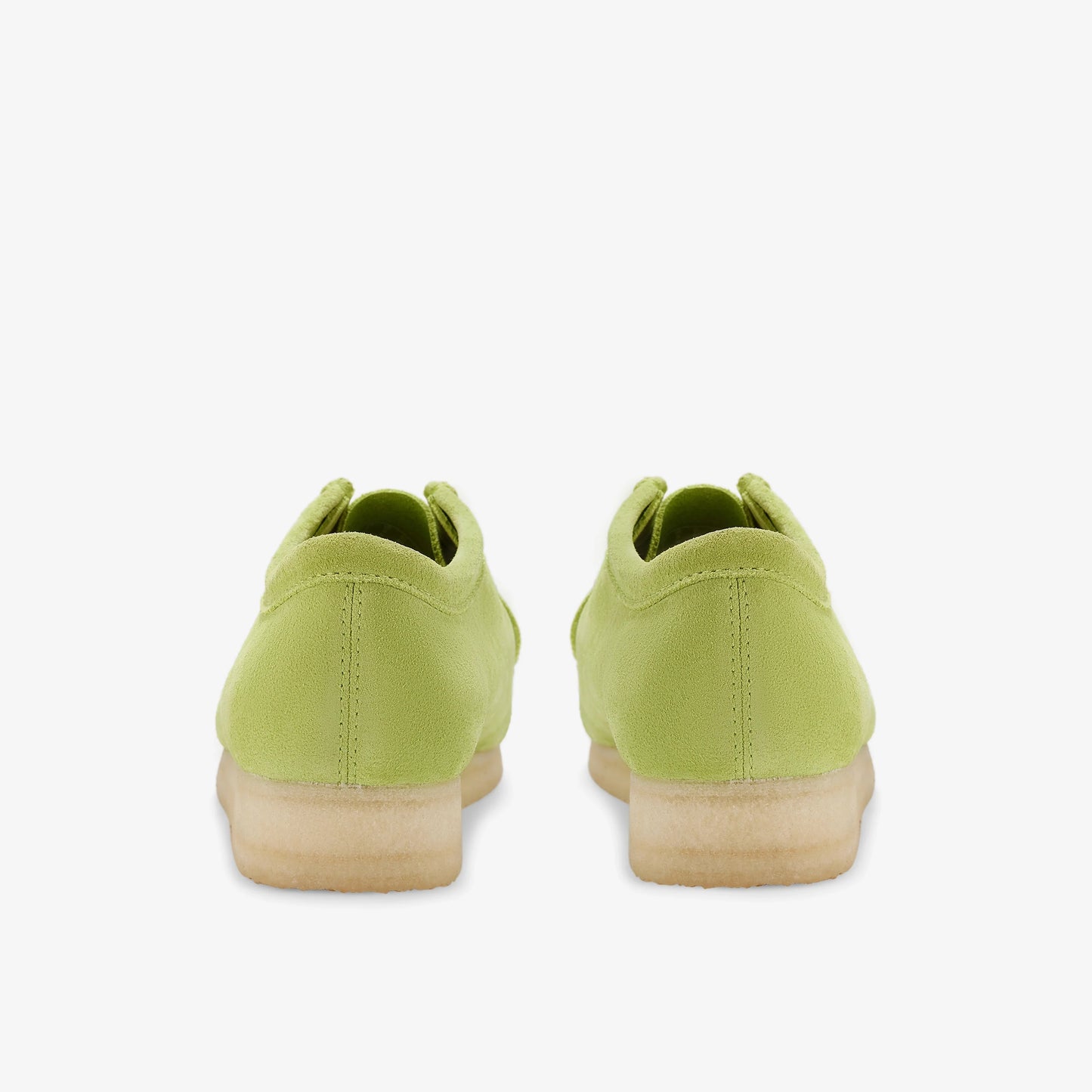 Sandalias De La Marca Clarks  Para Mujer Modelo Wallabee. Lime Suede En Color Verde