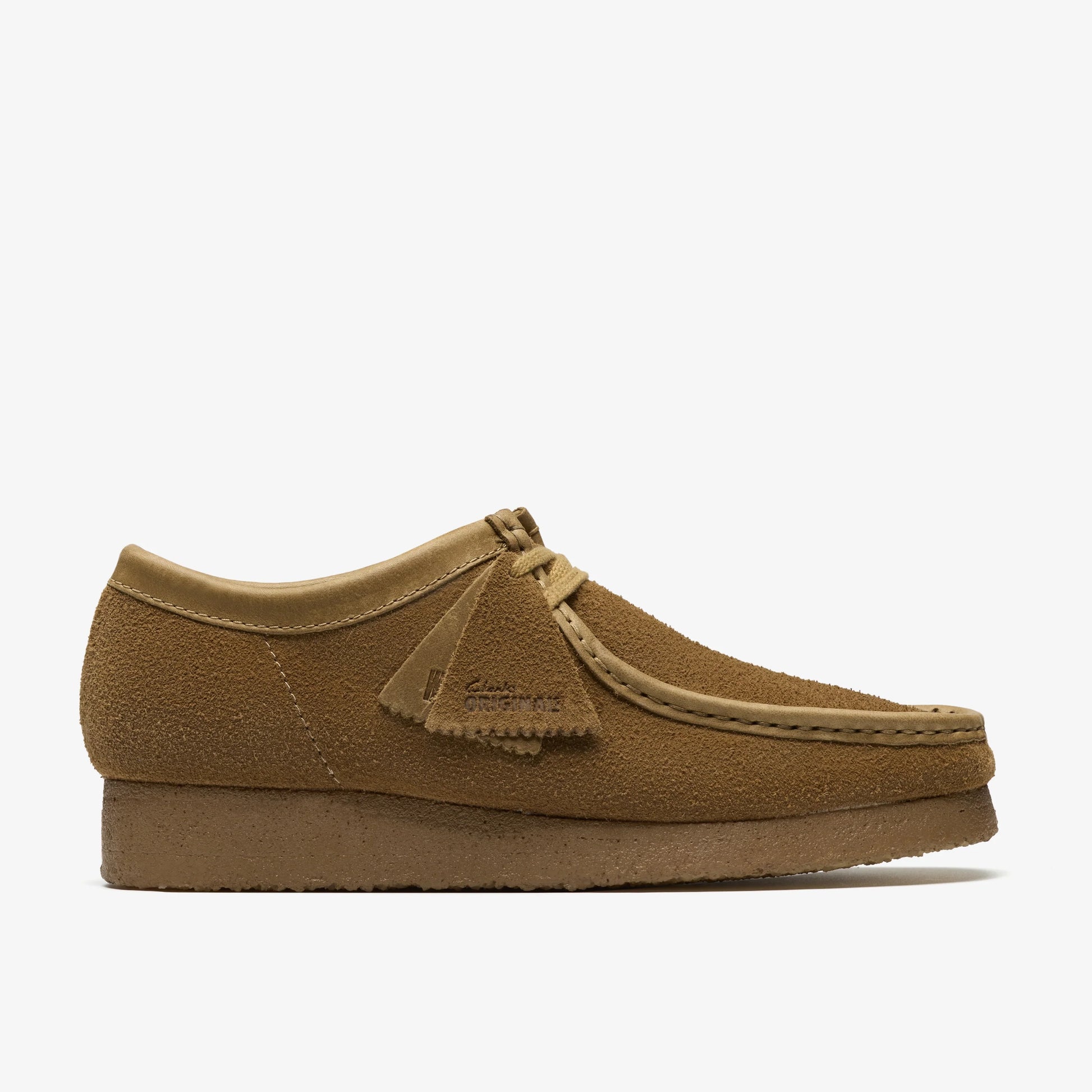 Zapatos Casual De La Marca Clarks  Para Hombre Modelo Wallabee Tan Suede En Color Marrón