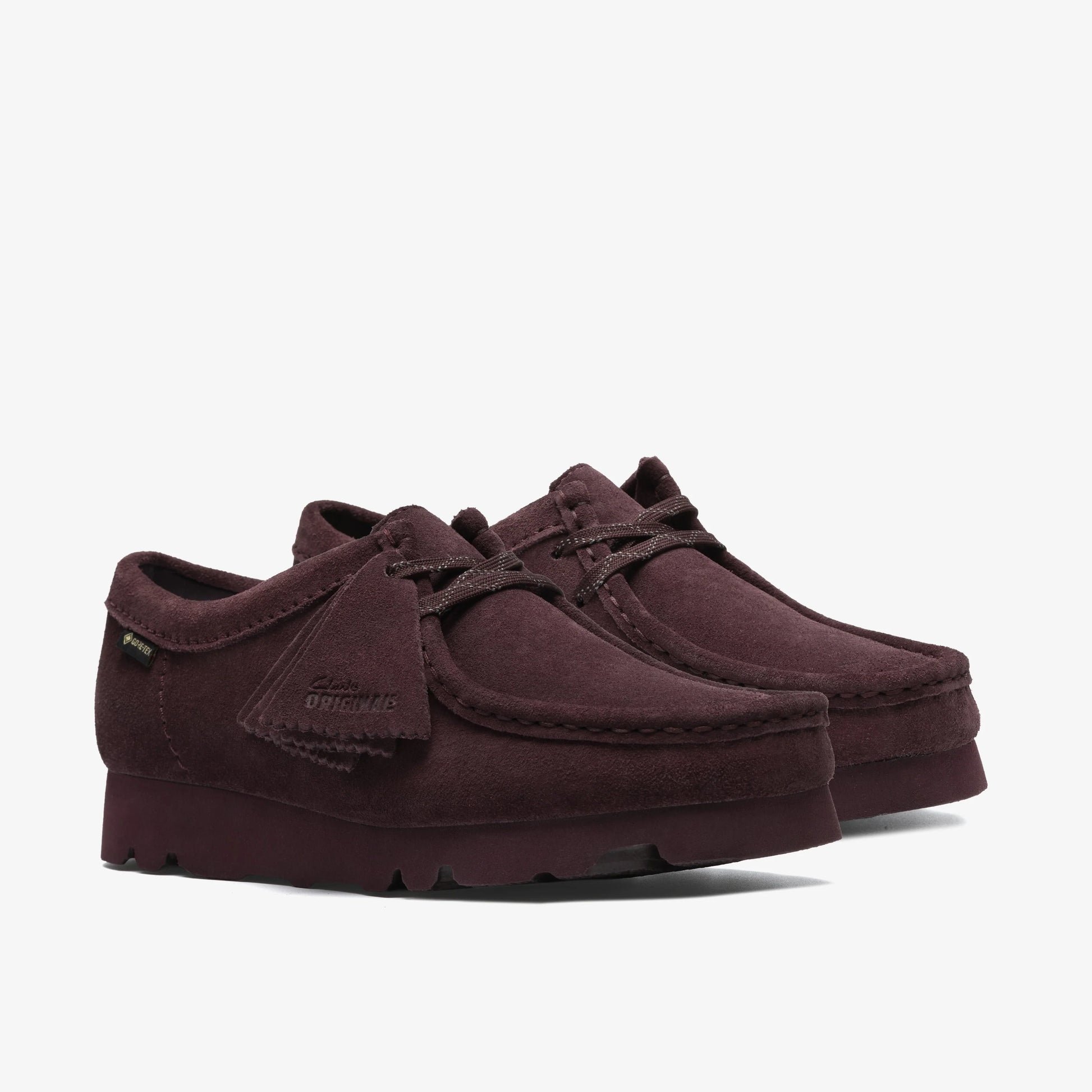 Sandalias De La Marca Clarks  Para Mujer Modelo Wallabee.Gtx Purple Grape Sde En Color Lila
