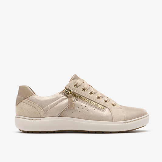 Zapatos Casual De La Marca Clarks  Para Mujer Modelo Nalle Zen Metallic En Color Metálico