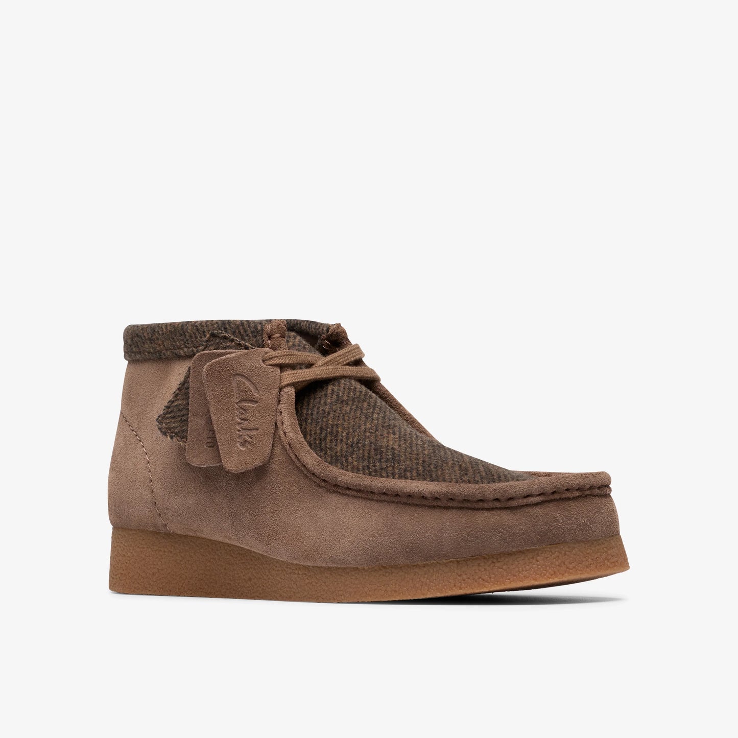 Botas De La Marca Clarks Para Hombre Modelo Wallabeeevo Bt Brown Combi En Color Marrón