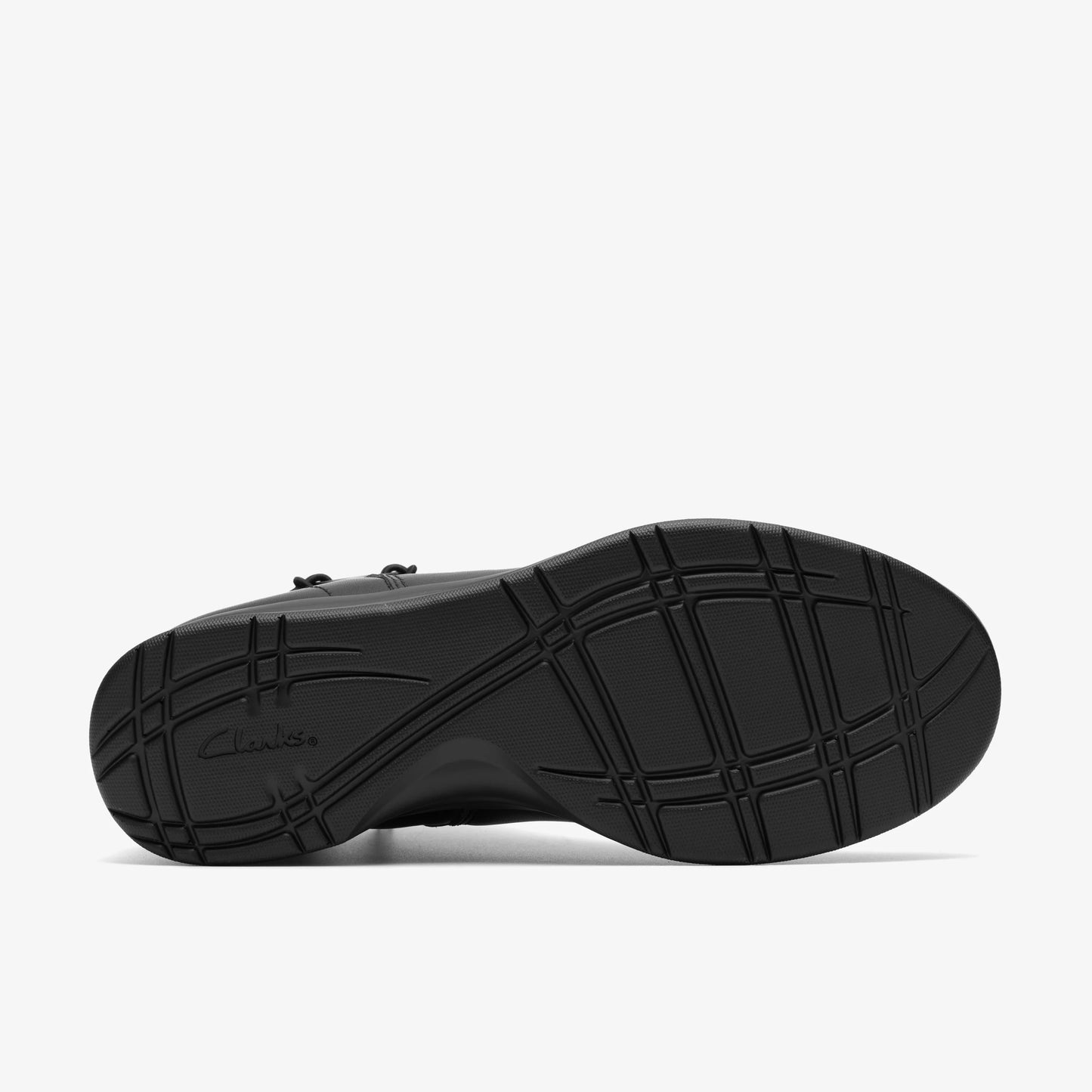 Botas De La Marca Clarks Para Mujer Modelo Ellowyn Deva Black Leather En Color Negro