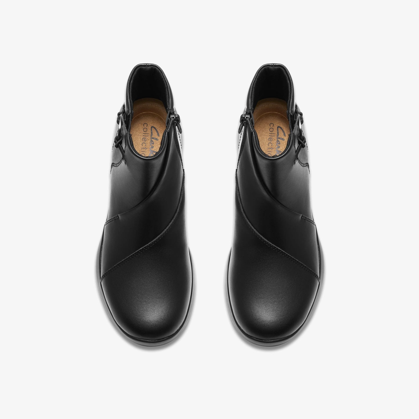 Botas De La Marca Clarks Para Mujer Modelo Ellowyn Deva Black Leather En Color Negro