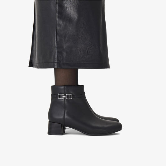 Botas De La Marca Clarks  Para Mujer Modelo Iridessa Air Black Leather En Color Negro