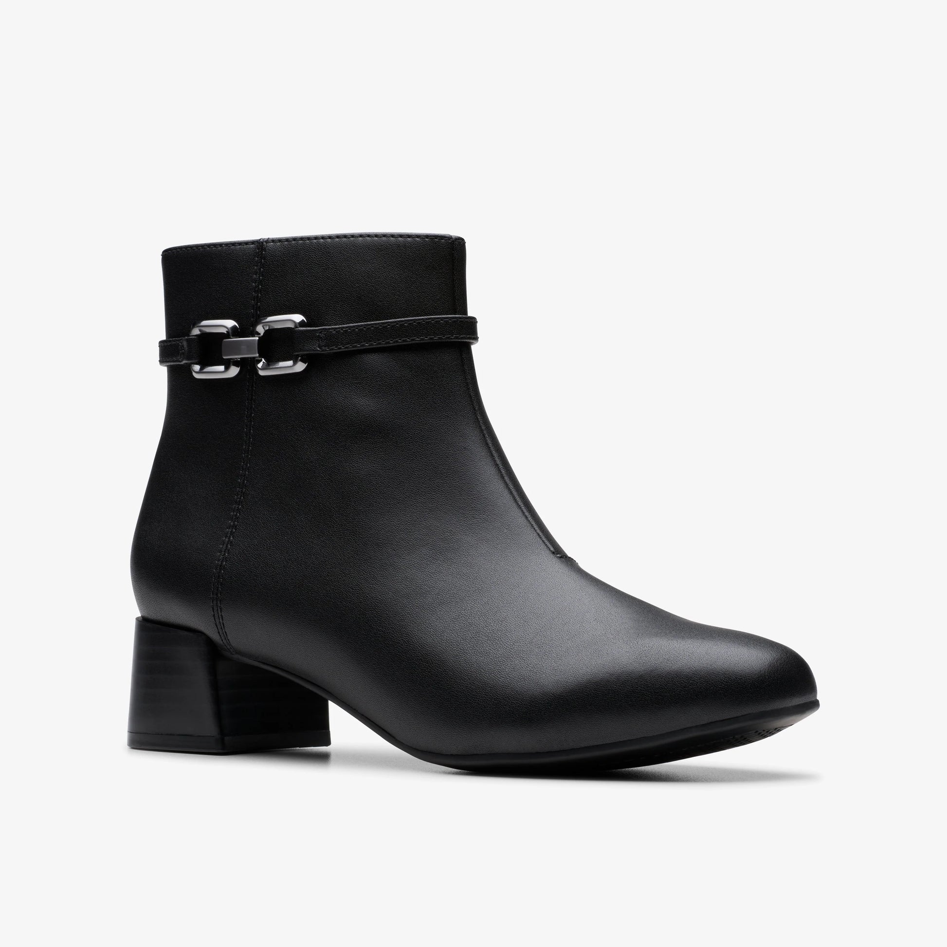 Botas De La Marca Clarks  Para Mujer Modelo Iridessa Air Black Leather En Color Negro