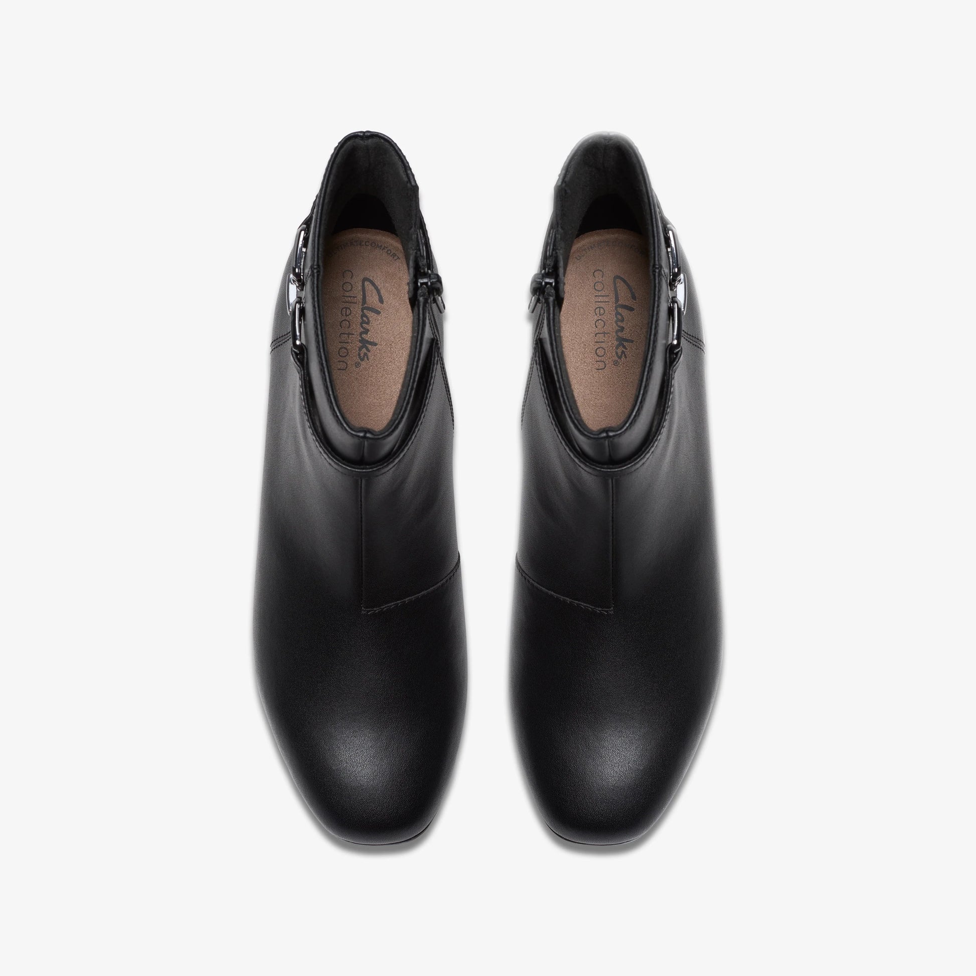 Botas De La Marca Clarks  Para Mujer Modelo Iridessa Air Black Leather En Color Negro