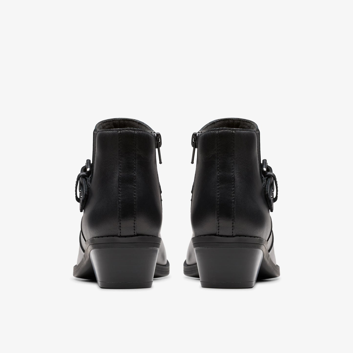 Botas De La Marca Clarks Para Mujer Modelo Danyelle Wish Black Leather En Color Negro
