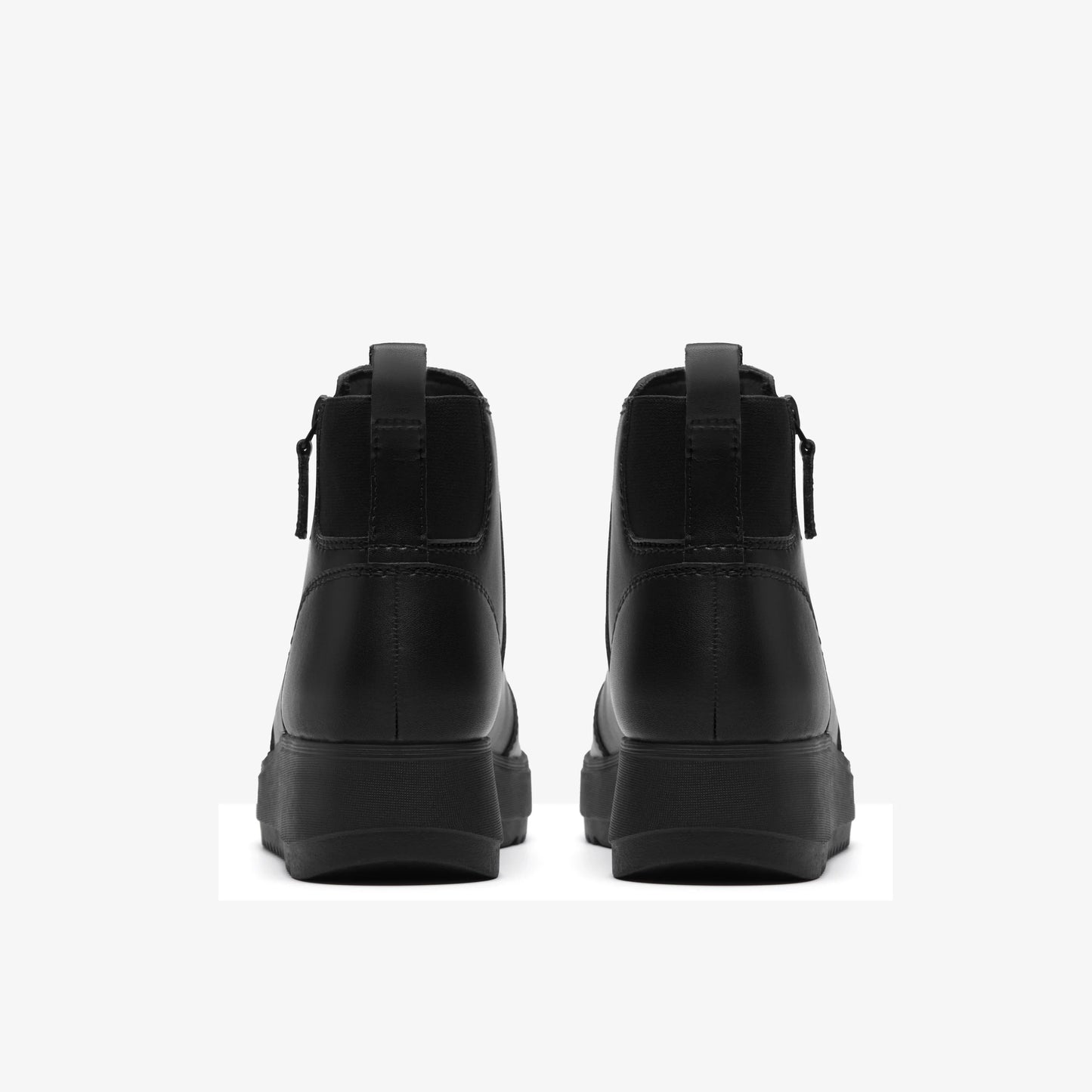 Botas De La Marca Clarks  Para Mujer Modelo Zylah Willow Black Leather En Color Negro