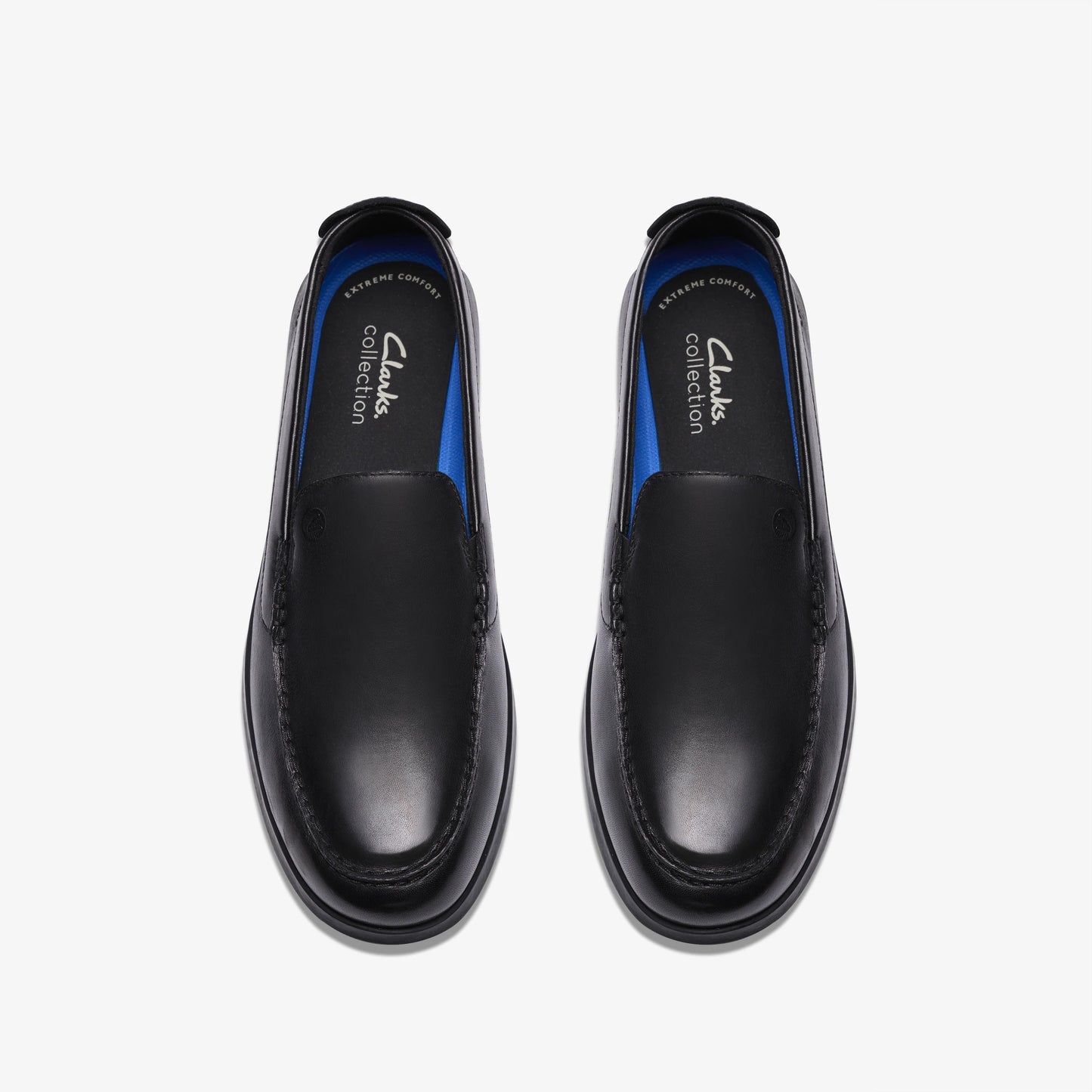 Zapatos Casual De La Marca Clarks  Para Hombre Modelo Flexway Step Black Smooth En Color Negro