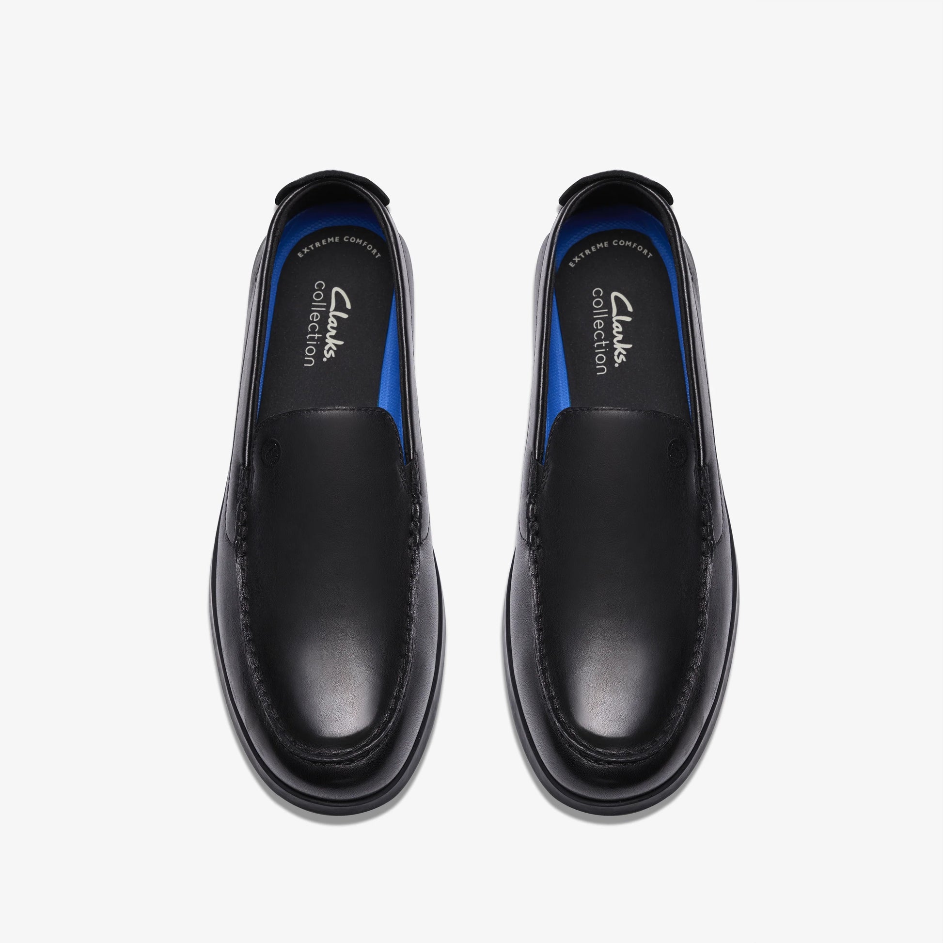 Zapatos Casual De La Marca Clarks  Para Hombre Modelo Flexway Step Black Smooth En Color Negro