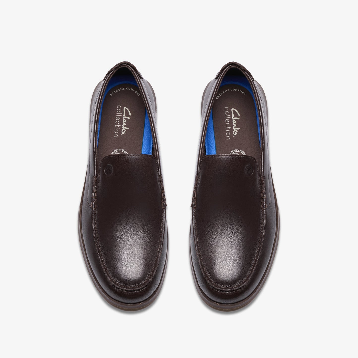 Zapatos Casual De La Marca Clarks  Para Hombre Modelo Flexway Step Brown Smooth En Color Marrón